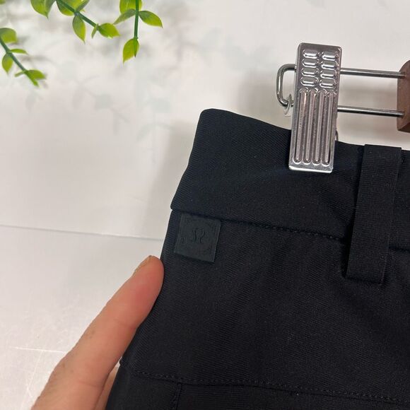 Lululemon Pants Mens Size 34 Black ABC Classic Fit Performance Stretch Chino - Picture 6 of 16